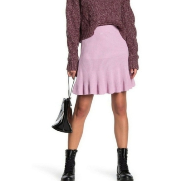 🆕🌿FREE PEOPLE KNIT SKIRT🌿 - Picture 6 of 11